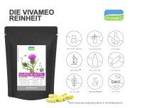 Vivameo ® 50 Mariendistel Kapseln à 700 mg 10:1 Extrakt 80% Silymarin (UV) Beutel (35 g)