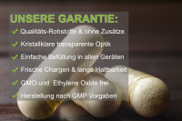 Leerkapseln • HPMC transparent leere Kapseln vegan Größe 00 • getrennte Hälften