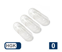 Leerkapseln Gelatinekapseln HGK Größe 0 leere Kapseln transparent • 5.000 Stück