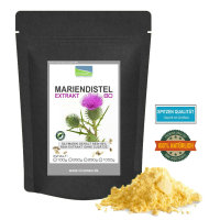 Mariendistel Extrakt Pulver 80% Silymarin (UV) 500 g...
