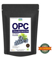 OPC Traubenkernextrakt 95% Pulver Traubenkern Extrakt • 250 g mit Zertifikat