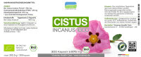 BIO CISTUS INCANUS Kapseln à 675 mg, Zistrose, Polyphenole 300 Kapseln • (202 g)