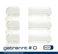 Leerkapseln • HGK Gelatine •  transparent...