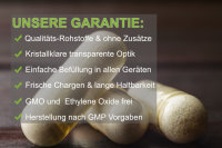 Leerkapseln • HGK Gelatine •  transparent Größe 0 • separate Hälften • VE 90.000 Stück