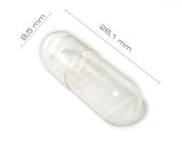 Leerkapseln • HPMC transparent leere Kapseln •...