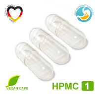 Leerkapseln HPMC • pflanzlich vegan •...